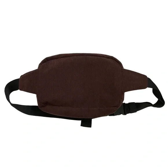 Justin Bieber x Tim Hortons Collab Tim Biebs Fanny Pack Brown Corduroy B… - Picture 7 of 16